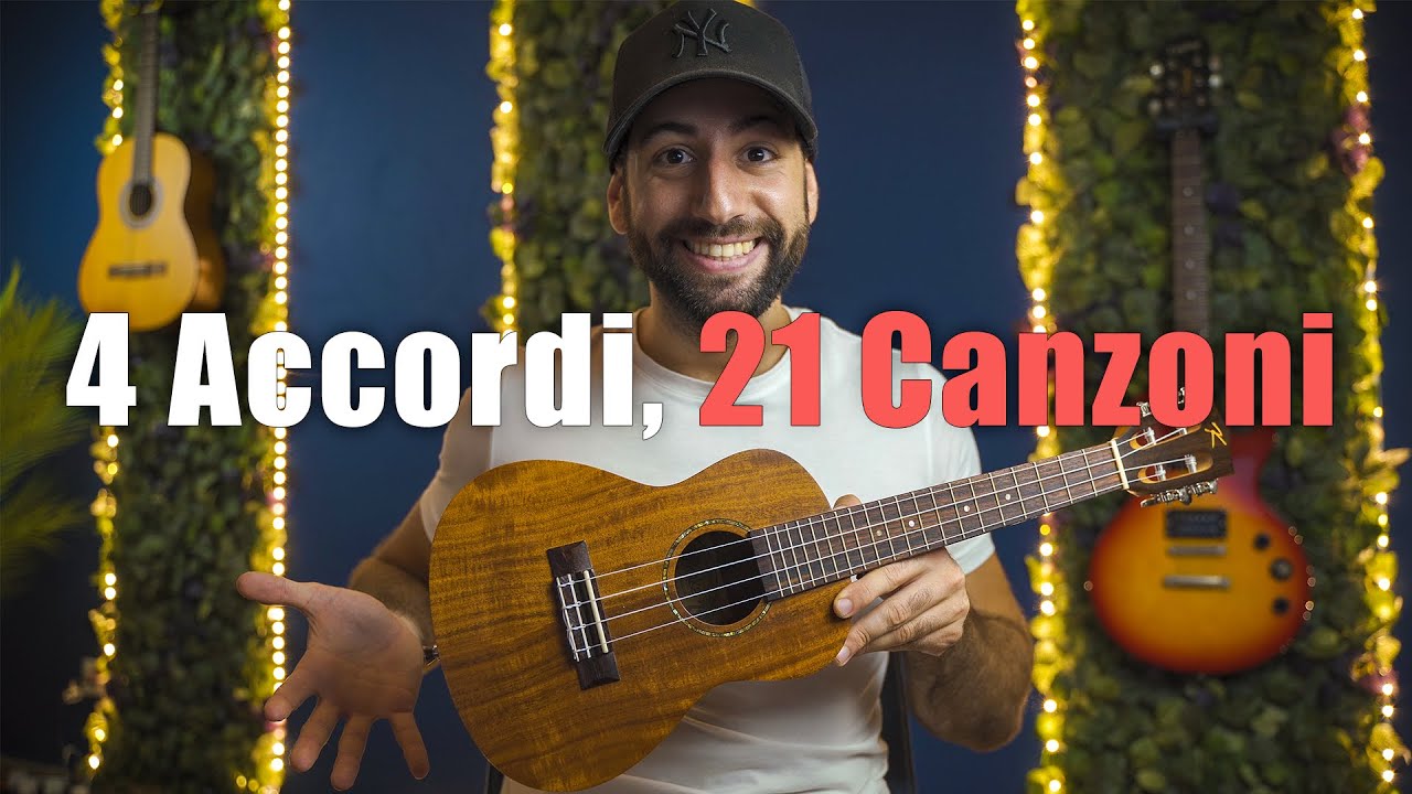 4 Accordi, 21 Canzoni Da Spiaggia All'Ukulele!