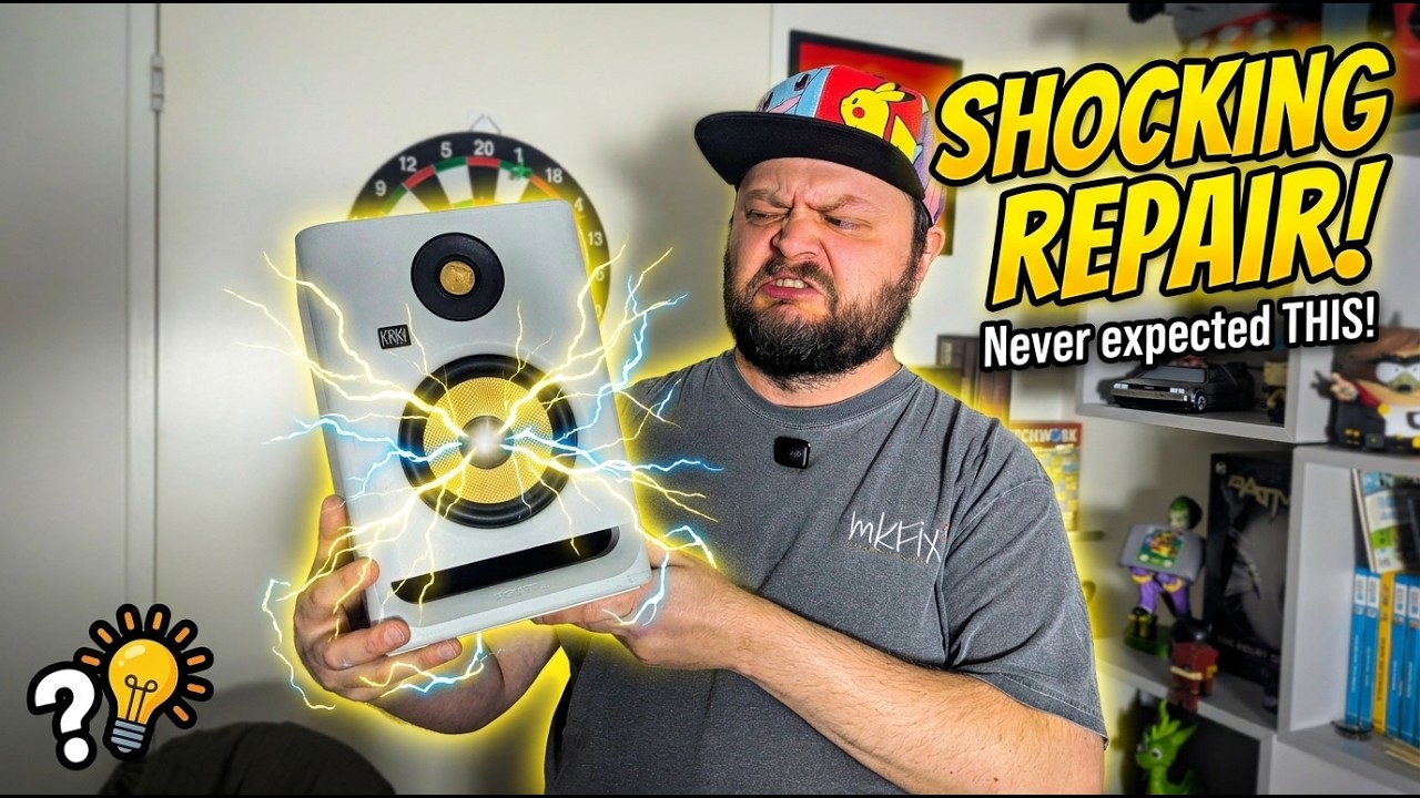 This Repair SHOCKED Me! (KRK Rokit 5)