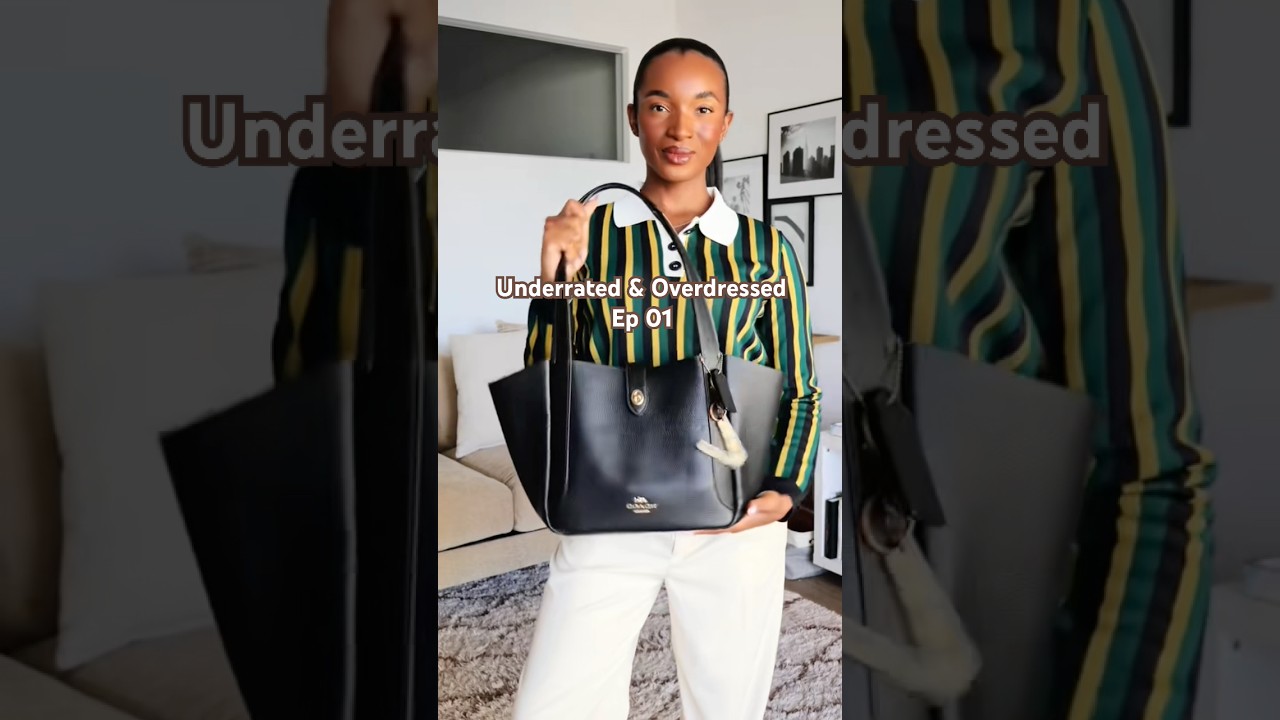 Today’s Underrated Find | Coach Hadley Turnlock Tote 