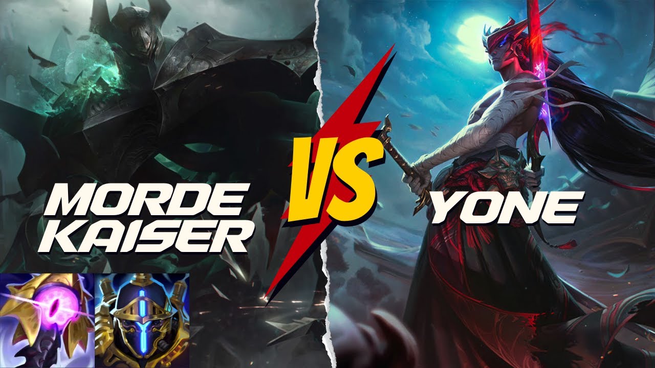 【TOP】KR Masterモルデカイザーvsヨネ【League of Legends】