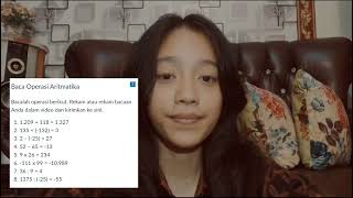 Ignment To Read Arithmetic Operations Name Meilly Silalily Nim 202379010