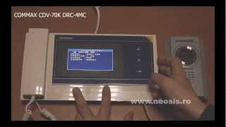 COMMAX 7" Monitor Video Door Phone CDV-70K 