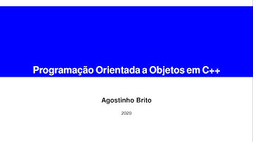 Programação Orientada a Objetos em C++ - Introdução