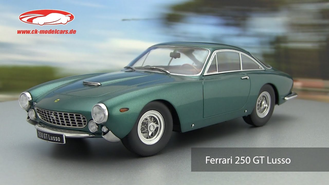 KK-Scale 1:18 Ferrari 250 GT Lusso year 1962 green metallic