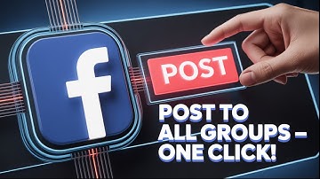 How To Post To All Facebook Groups In One Click 2025 | MKT CARE Tutorial