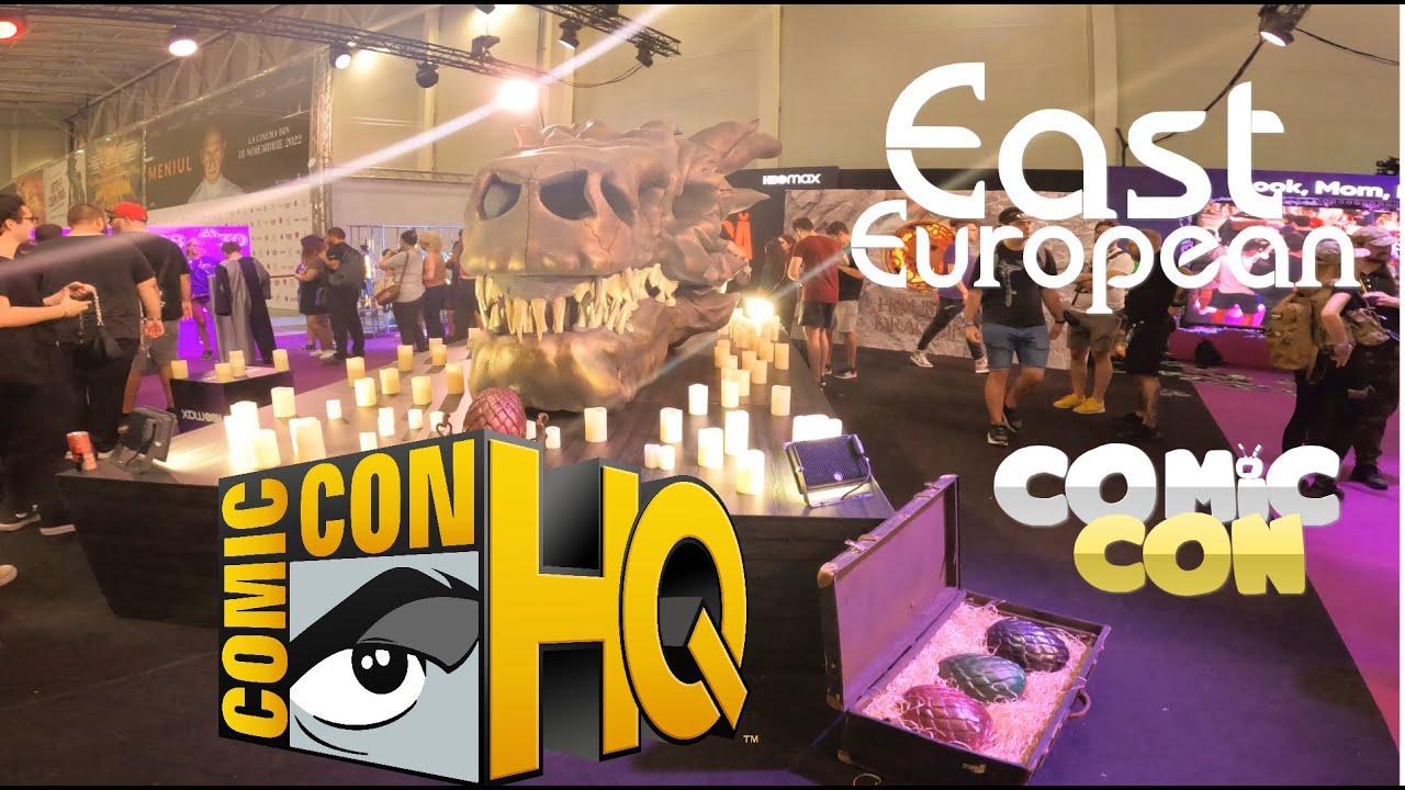 East European #romanian  #comiccon 🤩  - Summer 2022 4K Experience! #festival