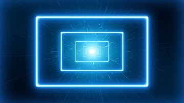 VJ Visualization Space Box Light Tunnel Background Loop || @ZWorkStudio || Royalty Free || DJ Loop.