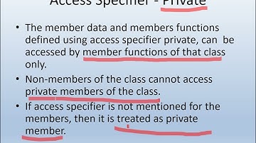 2nd PUC Chapter 7 - Classes and Objects Computer Science lecture video-