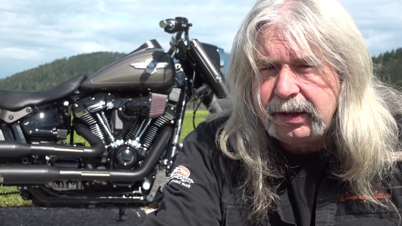 Fat Boy 2018 Custombike Speedumbau // HDWV Würzburg Village