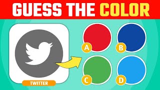 Guess The Logo Color! 🎨 | Logo Quiz 2023! Can You Guess The Correct Color of the Logo? screenshot 5