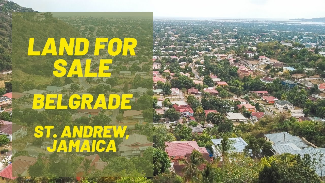 Land for Sale in Jamaica St. Andrew Belgrade Heights City Views