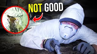 WATER IN CRAWL SPACE!! You WON'T BELIEVE where it was coming from...