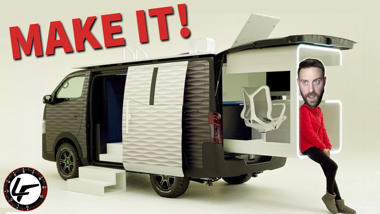 A Content Creator's DREAM: Nissan's Office on Wheels