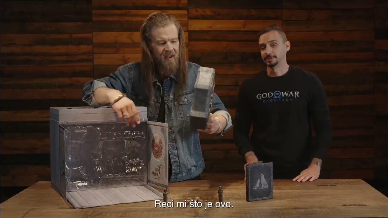 God of War Ragnarök - Unboxing da Edição de Colecionador e da Edição Jötnar