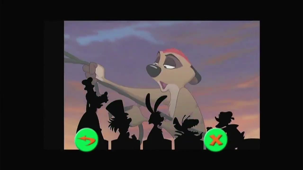 El Rey León 3 Juego: Identifica La Silueta