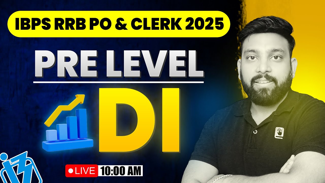 IBPS RRB PO & Clerk 2025 📊 Pre Level DI Practice 🧮 Complete Data ...