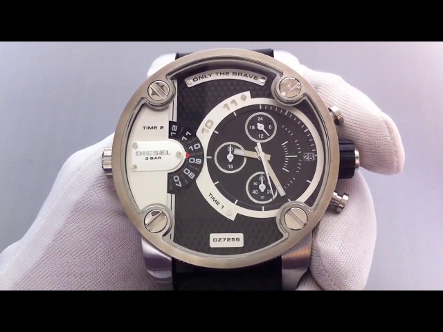 Men's Diesel SBA Oversized Big Chronograph Watch DZ7256 - YouTube