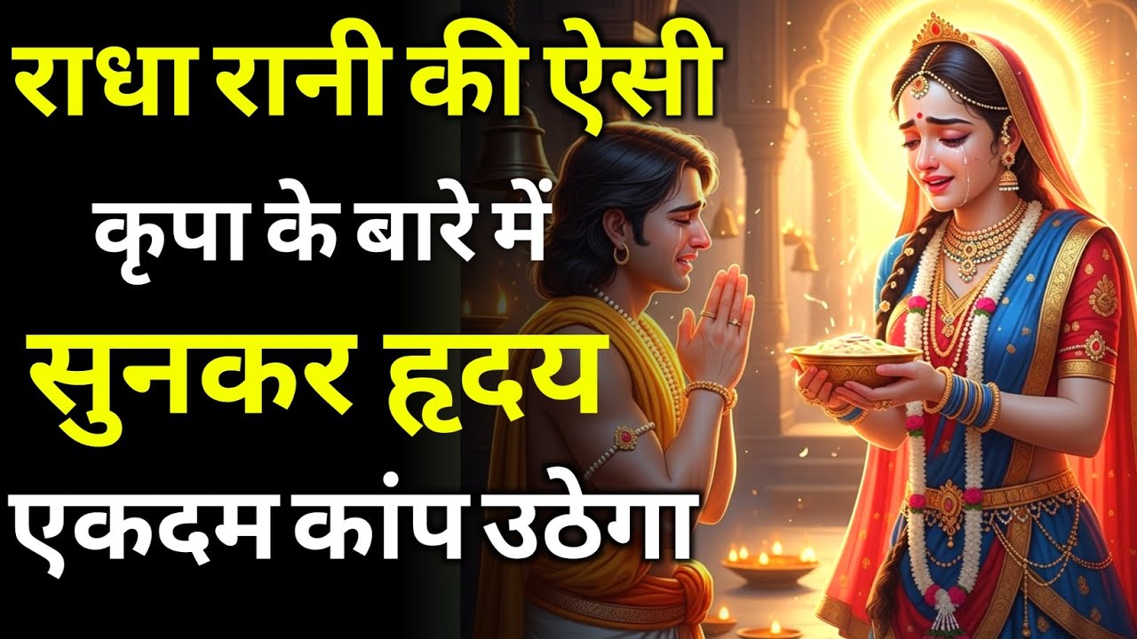राधा रानी की ऐसी कृपा के बारे में सुनकर ह्दय कांप उठेगा | radha rani ki adbhut kripa