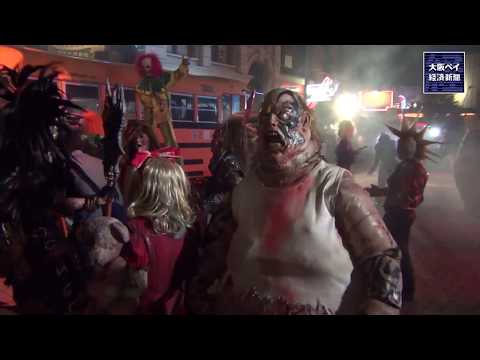 【USJ】2018“絶叫ハロウィーン”「ストリート・ゾンビ」、「ゾンビ・デ・ダンス」