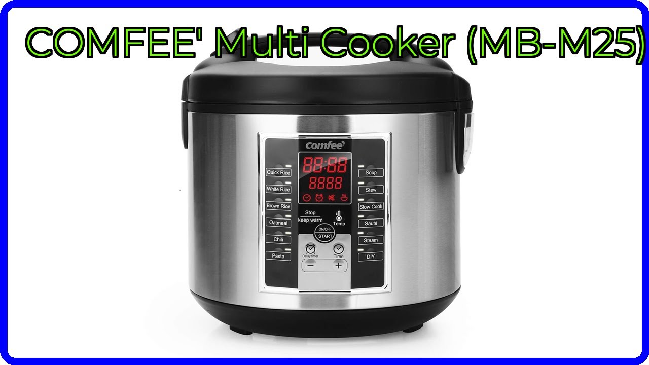 REVIEW (2026): COMFEE' Multi Cooker (MB-M25). ESSENTIAL details