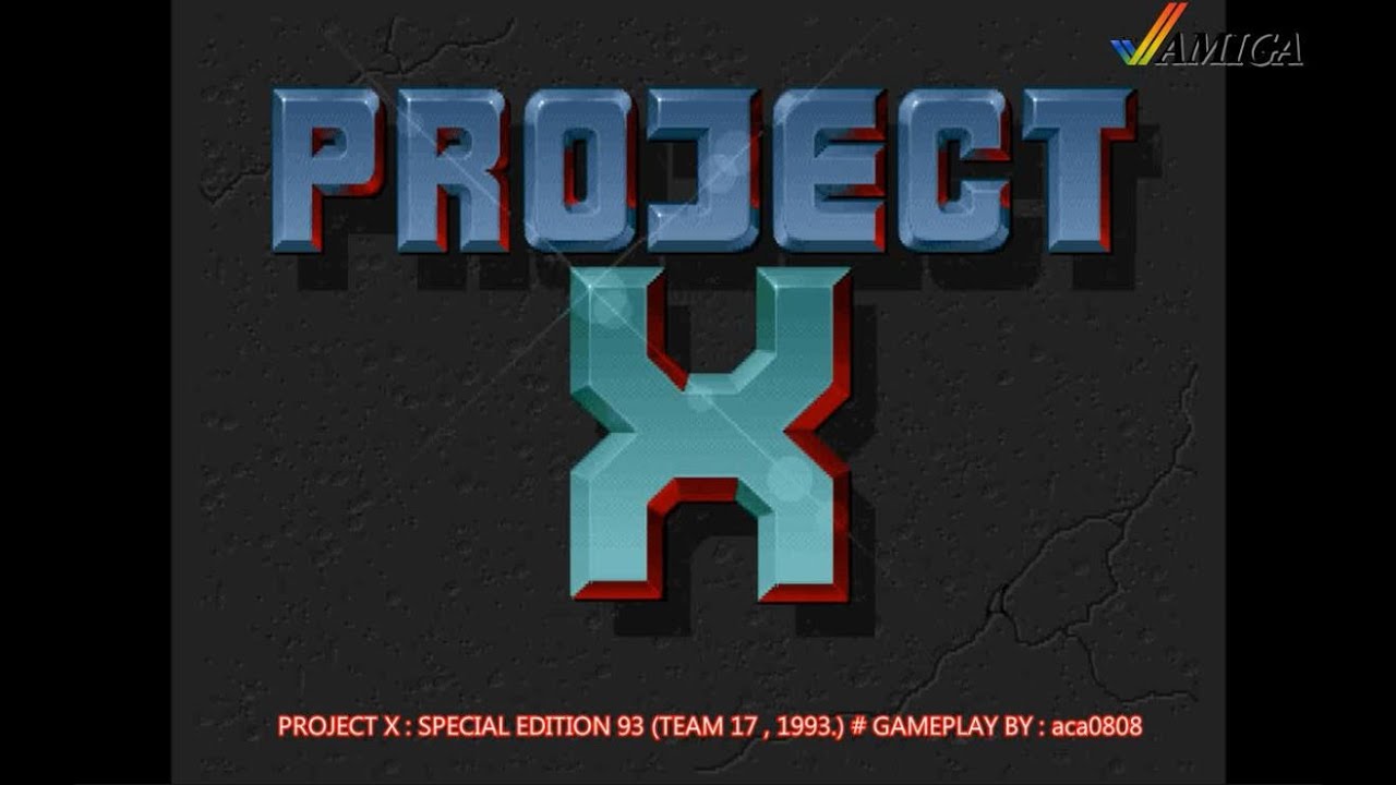 COMMODORE AMIGA # PROJECT-X : SPECIAL EDITION 93 (TEAM 17 , 1993 ...