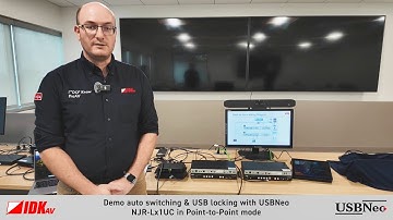 [IDK] Demo auto switching & USB locking with USB Neo NJR-Lx1UC in Point-to-Point mode