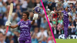 100 off 42 balls! 🤯🚨 Watch every boundary fastest-ever 1️⃣0️⃣0️⃣ in the Women's Competition! 👏