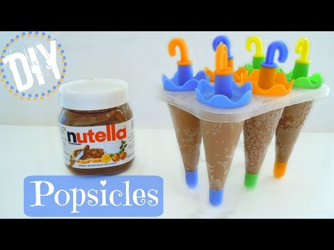 DIY Nutella Popsicles (Ice Pops)