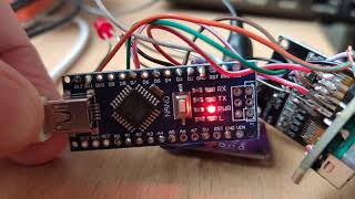 Digital Feld Hell mode by using an Arduino and Si5351