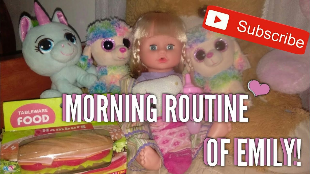 ~Emily's Morning Routine~ || Pranz Toys - YouTube