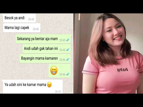 Bocah dilarang nonton!! prank chat lucu part 10 _ minta jatah mama tiri