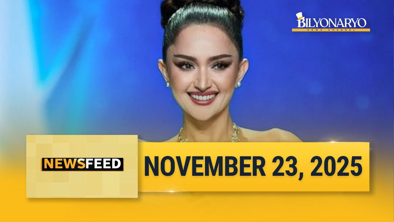 Newsfeed Weekend | November 23, 2025 - 12pm
