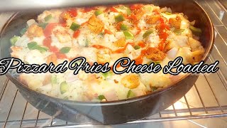 Pizza Fries cheese loaded Home made Fast food Restaurant Style Pizza Fries Recipe #pizzafries