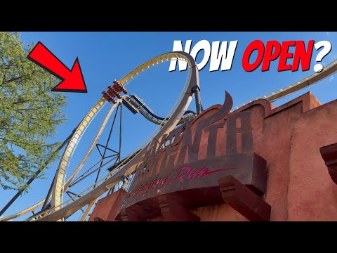 Six Flags Opened Tormenta EARLY? |FIRST LOOK|