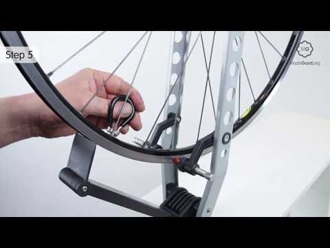 True A Bike Wheel Rim To Make It Circular