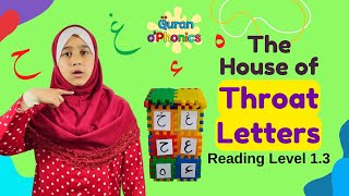 Throat Letters | Arabic Alphabet | Quran o'Phonics | Reading Level 1.3 screenshot 4