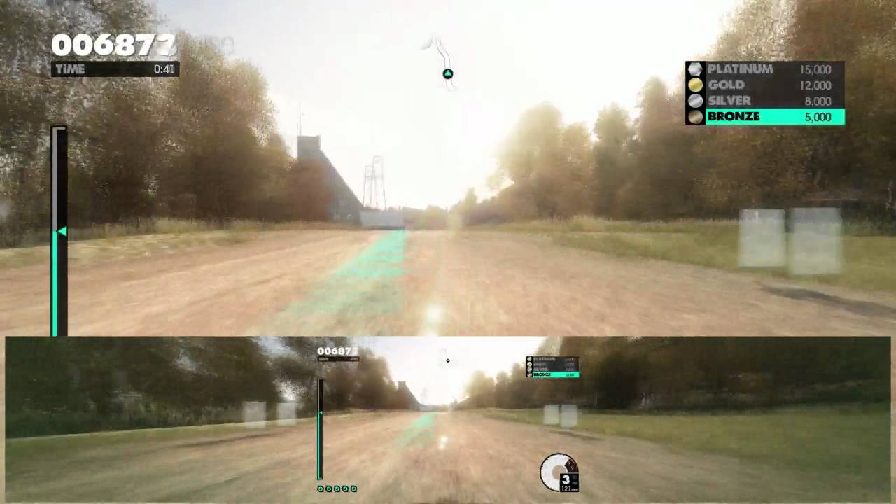 Dirt 3 - Normal Widescreen (1920x1080) vs Eyefinity (5760x1080) Direct Comparison