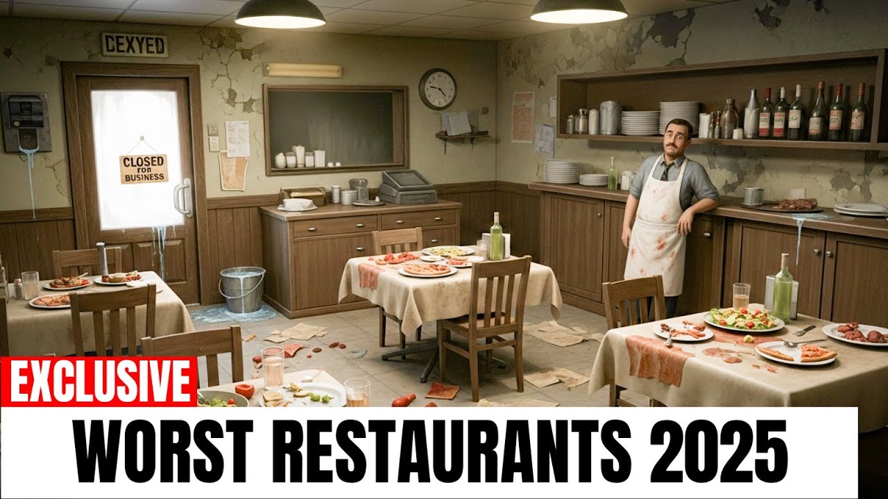 5 WORST Restaurants You'll REGRET Eating in 2025