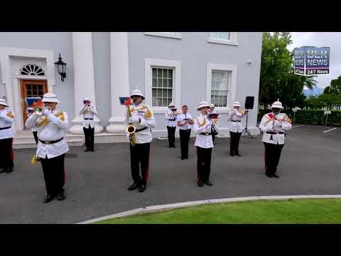 Beating the Retreat at the Cabinet Grounds, July 12 2023