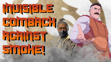 CRAZY Comeback with Omni Man Shujinko with Smoke Move Steal | MK1 Online Matches