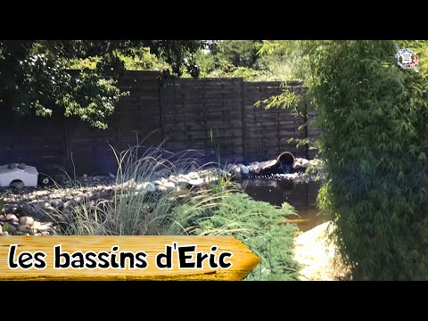 Eric&rsquo;s garden pond near Toulouse 20 m3, 3m3 and a 12m stream