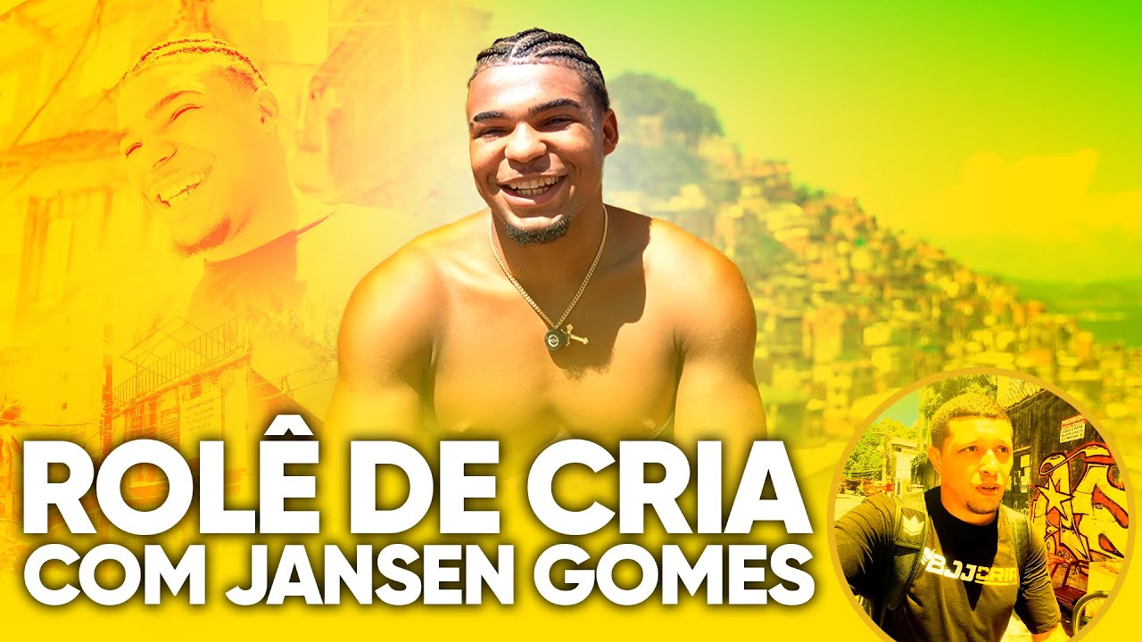 ROLÊ DE CRIA PELA FAVELA DO PPG COM O BRABO JANSEN GOMES, O  NENEGO! I BJJ CRIA VISITA