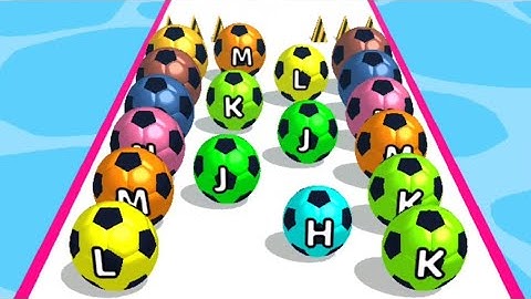 AZ Run - 2048 Balls ABC Runner | Gameplay Part 18 | All Max levels 267 To 279 (Android, iOS)