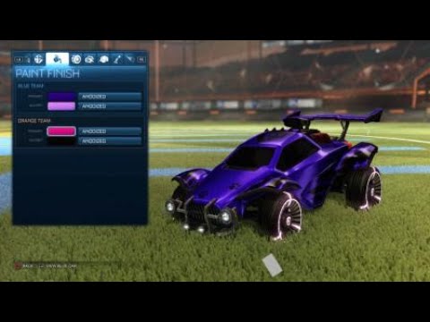 Weird paint glitch in Rocket League - YouTube