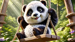 Swinging Panda & Soft Breeze 🌿 Relaxing Lofi with a Gentle Rhythm screenshot 4