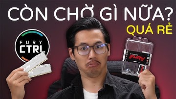 RAM 5 PHỔ BIẾN RỒI! Kingston Fury Beast DDR5 RGB Rẻ Như Ram 4, RGB Sync CỰC CHUẨN Với Fury Control