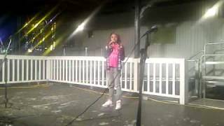 Crystal Pauldo singing!