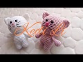 Amigurumi Li Serisi Kedi Li Yapımı ¦Anahtarlık