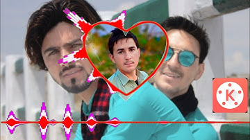 Spectrum line and heart visualizer effect editting tutorials||kinemaster visualizer effect