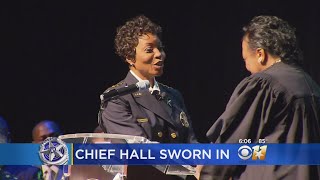 Dallas Police Chief Hall Sworn In
